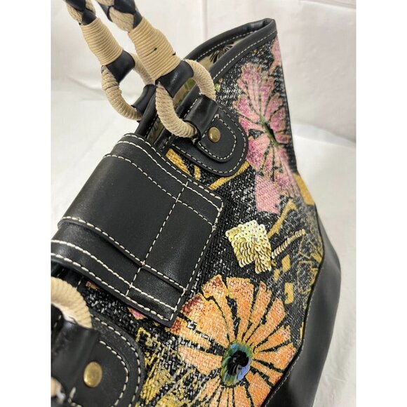 Nine West sequined Tote floral - Picture 2 of 16